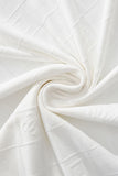 Embossed Diamond Monogram Tee – El Baron WHITE