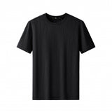 Embossed Diamond Texture Tee – El Baron BLACK