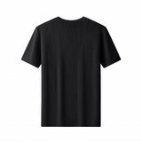 Embossed Diamond Texture Tee – El Baron BLACK