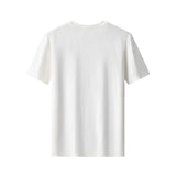 Embossed Diamond Texture Tee – El Baron WHITE