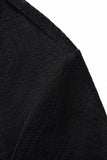 Embossed Geo Texture Tee – El Baron BLACK