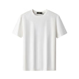 Embossed Geo Texture Tee – El Baron WHITE