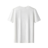 Embossed Geo Texture Tee – El Baron WHITE