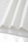 Embossed Geo Texture Tee – El Baron WHITE