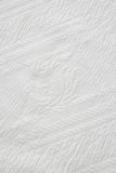 Embossed Geo Texture Tee – El Baron WHITE