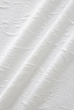 Textured Wave Cotton Tee – El Baron WHITE