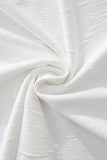 Textured Wave Cotton Tee – El Baron WHITE