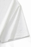 Textured Wave Cotton Tee – El Baron WHITE