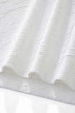 Textured Wave Cotton Tee – El Baron WHITE