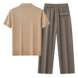 Everyday Luxe + Kingsley SET - KHAKI/BROWN
