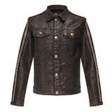 Embellish Edge JKT + Whispering Pines - El Baron + Gilded Links pant BLACK/GOLD