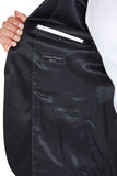 Black Shawl Lapel 1 Button Wool Tuxedo