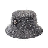 Sanctum Cross Denim hat - Century Penthouse GREY