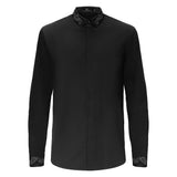 Elegant Blazer + Midnight Precision + Dapper Details SET - WHITE/BLACK/GUN/SILVER