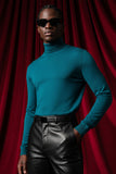 Simple life Turtleneck Ribbed Sweater