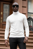 Simple life Turtleneck Ribbed Sweater