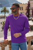 Trendy basics Long Sleeve Crew Neck T-Shirt
