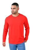 Trendy basics Long Sleeve Crew Neck T-Shirt