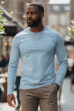 Trendy basics Long Sleeve Crew Neck T-Shirt