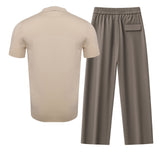 LuxeKnit + Kingsley SET - IVORY/BROWN