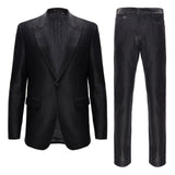 Men’s Elegant Textured SET - BLACK