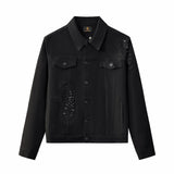 Eminence Paisley Denim SET - Century Penthouse BLACK
