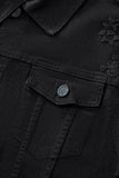 Eminence Paisley Denim SET - Century Penthouse BLACK