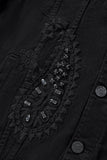 Eminence Paisley Denim SET - Century Penthouse BLACK