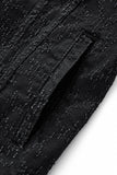 Sanctum Cross Denim Jkt – Century Penthouse BLACK/SILVER