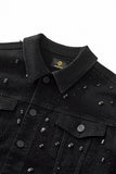 Celestial Stud Denim SET – Century Penthouse BLACK