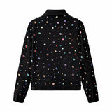Prism Gem Denim Jkt – Century Penthouse BLACK