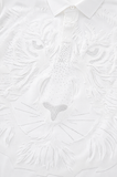 Tiger’s Wrath Embellished Polo WHITE/WHITE