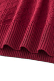 Elevare Knit Polo RED