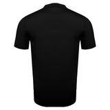 LuxeKnit Polo BLACK