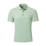 Grid Texture Stitchless Polo PISTACHIO