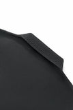 Stride Contrast Collar Polo BLACK