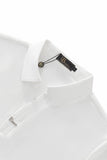Stride Contrast Collar Polo WHITE