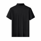 Embossed Crest Performance Polo BLACK