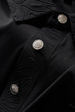 Embossed Crest Performance Polo BLACK