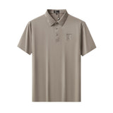 Embossed Crest Performance Polo KHAKI