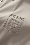 Embossed Crest Performance Polo KHAKI