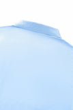 Embossed Crest Performance Polo SKY BLUE