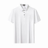 Embossed Crest Performance Polo WHITE