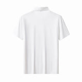 Embossed Crest Performance Polo WHITE
