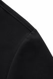 Ventura Zip Performance Polo BLACK
