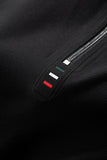 Ventura Zip Performance Polo BLACK