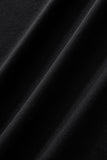 Seamless Linear Texture Polo BLACK