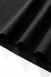 Seamless Linear Texture Polo BLACK