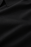 Seamless Horizon Texture Polo BLACK
