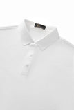 Seamless Horizon Texture Polo WHITE